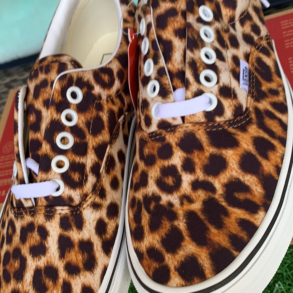 VANS ERA LEOPARD BLACK/TRUE WHITE WMNS - Picture 9 of 13